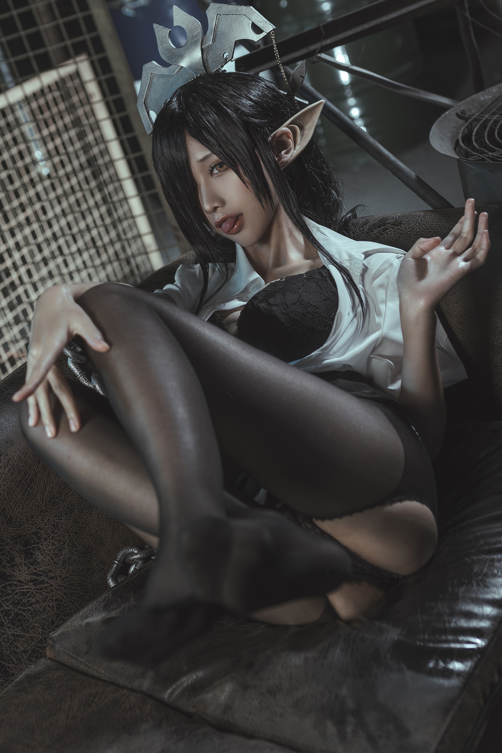图片[1]-蠢沫沫 – NO.141 黑兽 女王 [127P]-XikXak